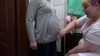 Fucking to pregnant sister with brother