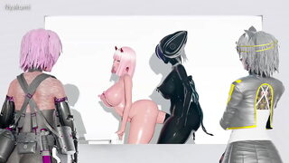 Hentai futanari 3d