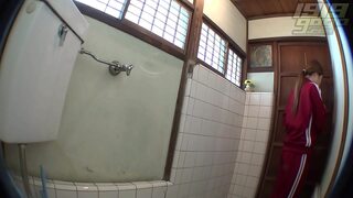 Hidden cam in toilet and bathroom