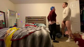 Mom shy fuck and son