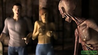 3d animation alien porn